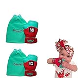 Yummy Mitt Teething Mitten- GLOWS IN THE DARK- RED: Self-Soothing Entertainment and Gives Pain Relie