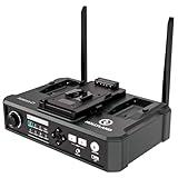 Hollyland Solidcom C1-HUBベース ワイヤレスインカム Solidcom C1 ベースステーション 1.9GHz 全二重無線インターホン ヘッドセットシステム 多人同時通話システム 全二重ワイヤレスインターカム 通話範囲350m (HUB-solo)