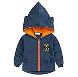 PANCY 子供服 春秋 パーカー スウェットパーカー フード付き 前開き ジャケット コート フーディ 男の子 女の子 キッズ 子供 長袖 おしゃれ カジュアル ファッション 可愛い 動物柄 虎 耳