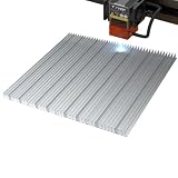 ハニカムレーザーベッド 400 x 400 mm レーザー彫刻機/レーザーカッター用作業台 組み立て不要 デスクトップ保護 熱と煙の急速な消散