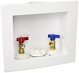 Quadtro Washing Machine Outlet Box with a Copper Sweat Connection-WASH MACHINE O (並行輸入品)