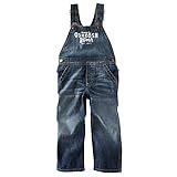 オシュコシュ　OshKosh　ビッグロゴ　オーバーオール　デニム　パンツ　男女兼用　男の子　女の子　オーバーオール　ジーパン (18M)