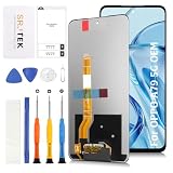 SRJTEK For OPPO A79 5G オリジナル液晶パネル画面交換修理用キット6.7インチ A79 5G SIMフリㄧ、ワイモバイル、楽天モバイルタッチパネルデジタイザー 液晶ディスプレイLCDスクリーン修理工具付き(ブラック)