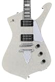 Ibanez PS60 Paul Stanley シグネチャー シルバー スパークル