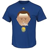 Stephen Curry Golden State Warriors Nbaメンズ絵文字Tシャツ XX-Large