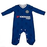 Chelsea F.C. チェルシー F.C. スリープスーツ LN / ロンパース 長袖 (0-3ヶ月(62cm))