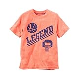 Carter's(カーターズ) ネオンレジェンドグラフィックティ オレンジ トップス半袖Tシャツ 4歳【並行輸入】