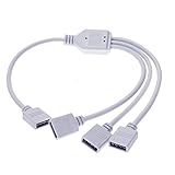 コネクタ 4pin LEDテープライトコネクタ メス LEDテープ 延長用ケーブル ライトストリップ用 1T1/2/3/4 3528/5050 RGB対応 半田不要 使いやすい 4つ仕様選べ Mate