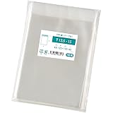 OPP袋 ミニ色紙用 色紙ART用 スリーブ テープ付 国産 125x150mm 100枚 T12.5-15（ミニ色紙用） [M便 1/5]