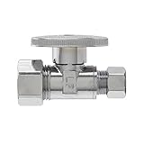 Keeney Manufacturing PP63PBLF Quarter Turn Straight Shut-Off Valve [並行輸入品]