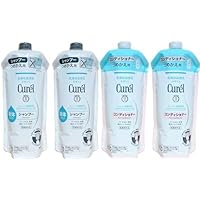 花王 キュレル Curel シャンプー コンディショナー 340ml 各12個 Amazon.co.jp: 【花王】キュレル シャンプー つめかえ用 340ml ※医薬部