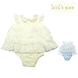 【子供服】 kids zoo (キッズズー) 小花柄フリルチュニック&ブルマセット 70cm，80cm W26724