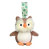 Apple Park Organic Picnic Pals Stroller Toy - Owl [並行輸入品]