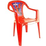 スパイダーマン レッド 背もたれ付き ローチェアー 【51208】