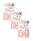 キューピー ベビーシャンプー [泡タイプ] 詰替用 300ml (詰め替え 3個)