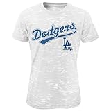 MLB Los Angeles DodgersバーンアウトTee（ホワイト）、M