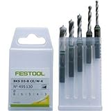 Festool 495130 Stubby Brad Point Bit Set 3-8mm [並行輸入品]