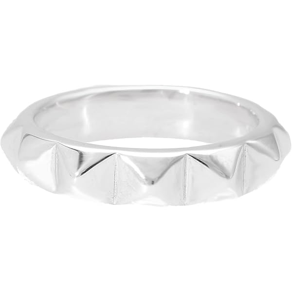 【限定SALE！】スタッツシルバーリング　パンク 楽天市場】最高品質！スピナースタッズリング2 シルバー925鋲
