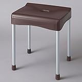 座り心地にこだわった抗菌バスチェア ブラウン タイプ：Ｌバスチェアのみ