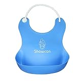 Tonsee ベビー キッズ ビブ シリコン 防水 やわらか ランチビブ お食事用 エプロン