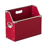 ナカバヤシ ストックボックス ハンギングタイプ レッド FBD-7-R