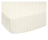 SheetWorld C-YP-SET C-YP-SET Crib / Toddler Sheet - Yellow Stripes Jersey Knit - 28 inches x 52 inch