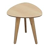 サイドテーブル ( ミニテーブル 補助机 ) ビスキュイ 木製 高さ45cm 北欧風 ナチュラル