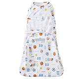 Halo Swaddlesure Adjustable Swaddling Pouch, Sport Champ, Newborn by Halo