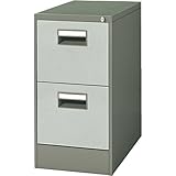 kokuyo ファイリングキャビネット A4 2段 グレー W388×D620×H740mm A4-02