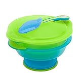 Vital Baby Travel Suction Bowl, Blue/Green by Vital Baby