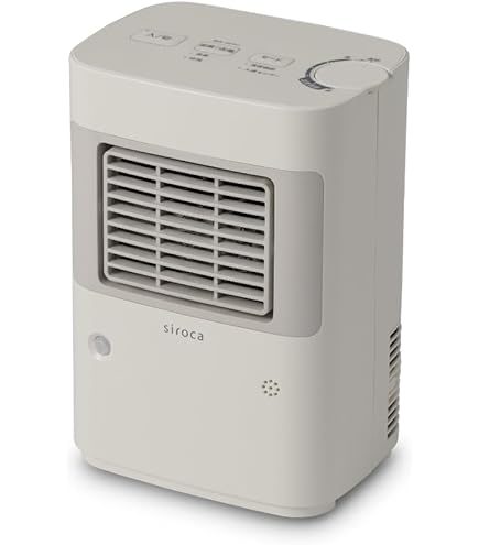 Amazon | シロカ 人感センサー付き セラミックファンヒーター ポカCUBE