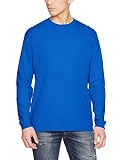 5.6oz ロングスリーブTシャツ (1.6インチリブ) 501101 ロイヤルブルー S