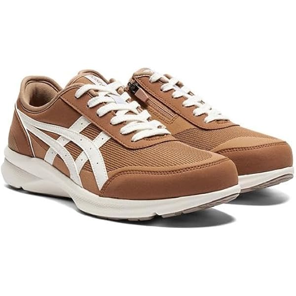 Amazon.co.jp: Asics HADASHIRIDE 554 Walking Shoes, Braun