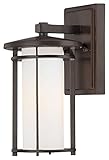 Minka Lavery 72311-615B, Addison Park, 1 Light Wall Mount, Dorian Bronze [並行輸入品]