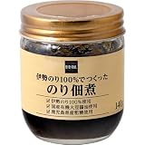 ビオラル 伊勢のり100%でつくった のり佃煮 140g