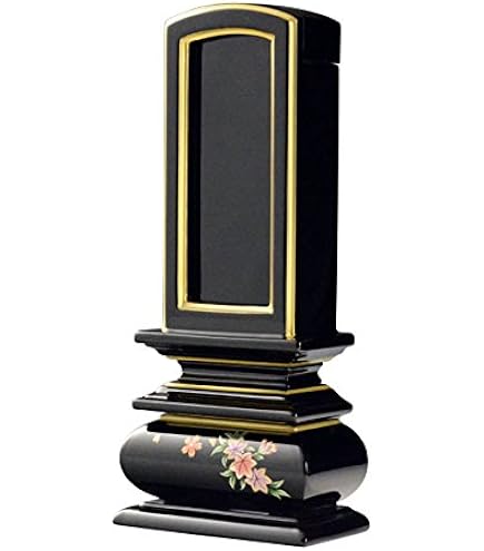 Amazon | ハセガワ仏壇 位牌 二重回位牌 3寸 純前金 中板入 オリジナル