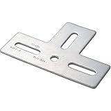 TRUSCO(トラスコ) ジョイント金具43型フラット ステンレス 寸法130X93 穴数4 TK43-FT3S