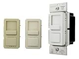 Leviton ipx10 – 1 FZ 1000 VA 120-volt AC 60 Hz IllumaTechプリセットelectro-mechanical電子マーク10電力線蛍光灯スライドディマ