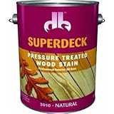 Superdeck透明Stain Wood扱われに圧力