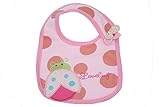 Bilipala Cartoon Ladybug Waterproof Baby Feeding Bibs Saliva Towel, Pink, by Bilipala