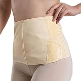 Vogue of Eden Women Maternity Cotton Elastic Postpartum Belly Band Yellow, XL