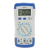 KKmoon A830L ポケット型   DMMデジタルマルチメータ（電流 / 電圧 / 抵抗 / hFEステスター / w / LCDバックライト）