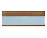 アルミ室名札 無地ブロンズ SK-602W-1B　　新協和