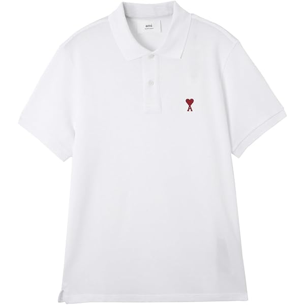 Amazon | [アミ] ポロシャツ Mサイズ AMI DE COEUR POLO SHIRT