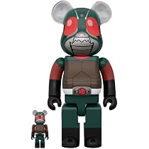 BE@RBRICK 仮面ライダー ストロンガー 100% & 400% Amazon.co.jp: BE@RBRICK 仮面ライダーストロンガー 100％ & 400