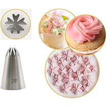 ケーキ電話 異形頭 COSPLAY 道具1:1 Amazon | 1個雪絞り口金2F 桜型口金。星口金 星絞り口金 製菓口金 絞り