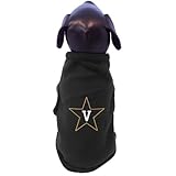 NCAA Vanderbilt CommodoresノースリーブPolar Fleece犬スウェットシャツ M