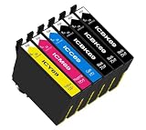 互換インクカートリッジ IC4CL69(BK×3/C/M/Y)6本セット砂時計 IC69 インク 残量表示 新互換チップ搭載 対応機種: PX-045A PX-046A PX-047A PX-105 PX-405A PX-435A PX-436A PX-437A PX-505F PX-535F