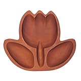 プチママントレイ フラワー BROWN　4枚セット　SPICE（スパイス）