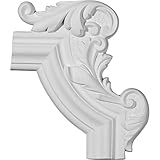 Ekena Millwork PML13X10PM-R Pompeii Panel Molding Corner, Right, 13 1/4-Inch x 10 5/8-Inch x 1 1/8-I
